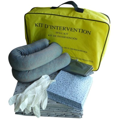 Equip de vessament Spill Kit SFL-050SJ. Bossa nylon groga