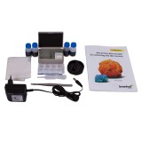 Microscopio digital Levenhuk 2L con kit de experimentos.