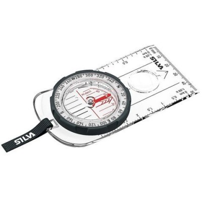 Brújula placa Silva S-3 Ranger. Escalas 1:25.000 y 1:50.000