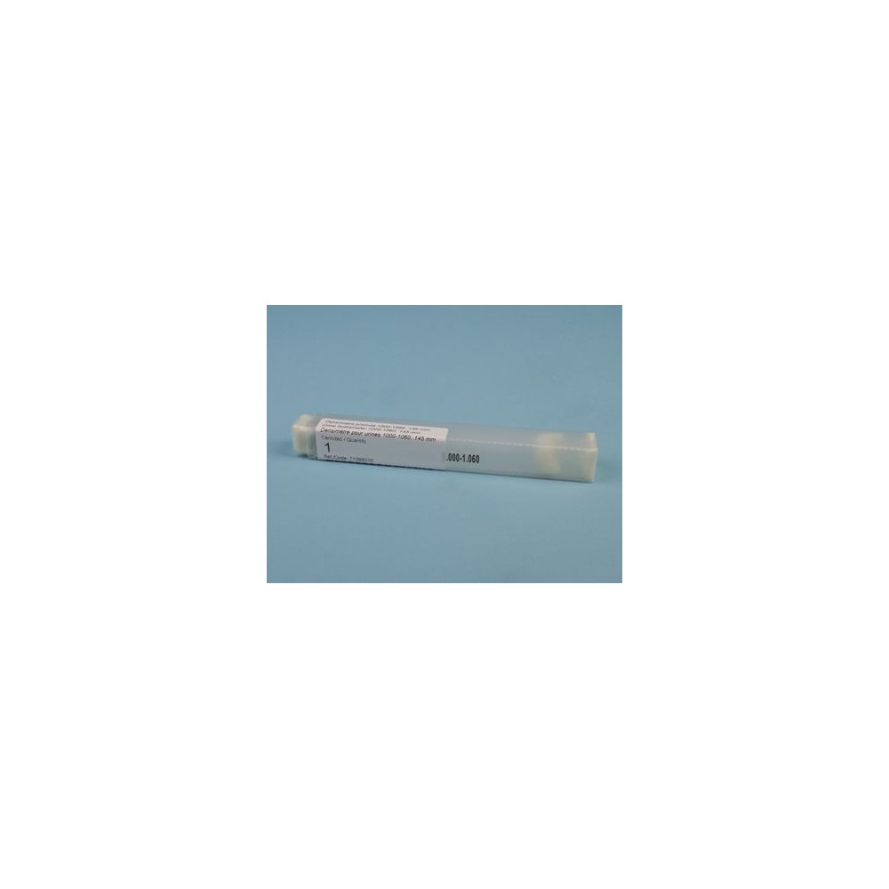 Densímetre orines graduat 0'002 g/ml. Escala 1'000 a 1'060 g/ml