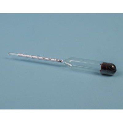 Densímetre orines graduat 0'002 g/ml. Escala 1'000 a 1'060 g/ml