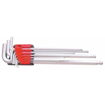 Claus fixes allen cromvanadi. Joc 8 peces 2 a 10 mm
