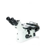 Microscopio metalográfico Oxion OX-2653-PLM. Triocular 50x-500x