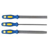 Raspa mitja canya amb mànec fusta. Mida 8 polzades