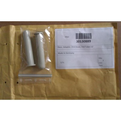 Adaptadores cabezal tubo 7 ml D-13'5 mm FC-30130889. Bolsa 2 piezas