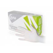 Guants examen làtex talla 6-7 petits. Capsa 100 unitats