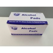 Mini toallitas hidroalcohólicas higienizantes. Caja 100 unidades