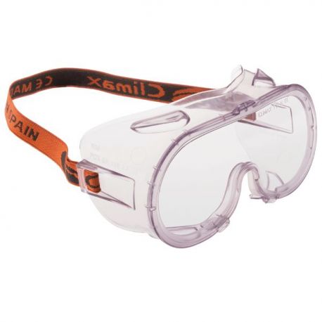 PC polycarbonate safety glasses C-539C. Elastic band