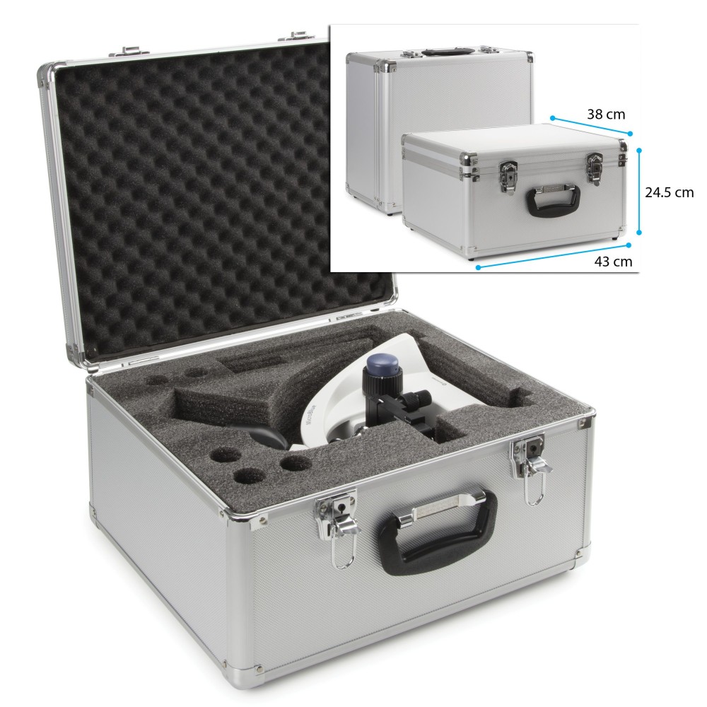 Maleta microscopis Eco-Bioblue BB-4300. Alumini 430x370x240 mm