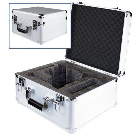 Edublue ED-4300 stereomicroscope case. Aluminum 360x360x240 mm