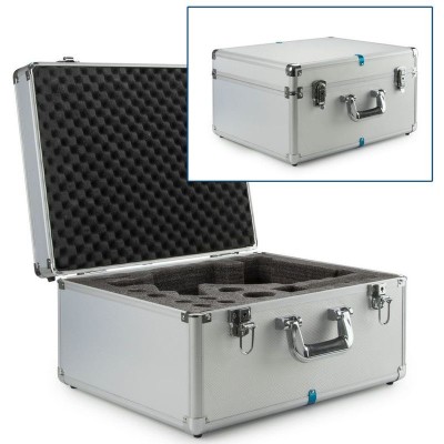 Maletín microscopios Ecoblue-Bioblue BB-4300. Aluminio 430x370x240 mm