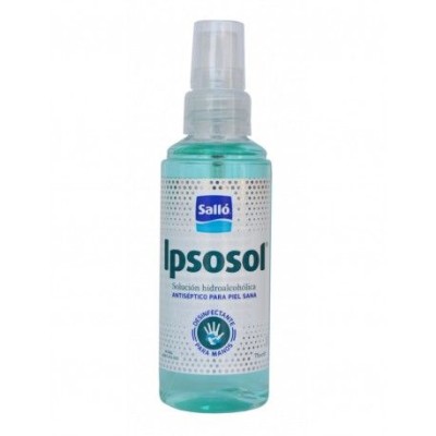 Solución manos hidroalcohólica antiséptica Ipsosol. Pulverizador 75 ml