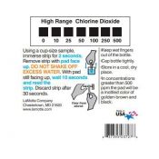 Tires reactives clor 0-0'5-1-3-5 ppm CHL-05. Tub 50 unitats