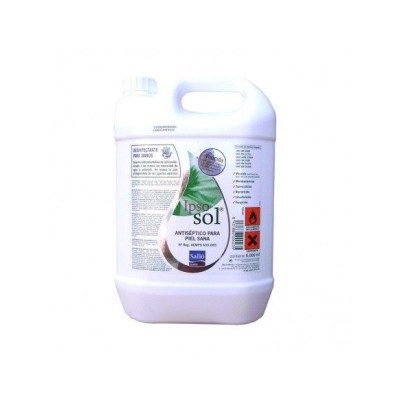 Solución manos hidroalcohólica antiséptica Ipsosol. Garrafa 5000 ml