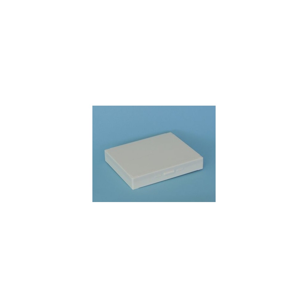Caja guardar portaobjetos plástico BPG-011. Capacidad 100 piezas