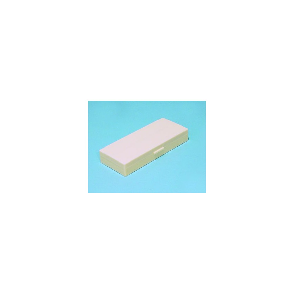 Caja guardar portaobjetos plástico BPG-010. Capacidad 50 piezas
