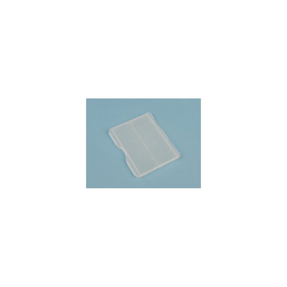 Capsa guardar portaobjectes plàstic BPG-007. Capacitat 2 peces