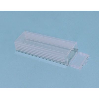 Caja guardar portaobjetos plástico BPG-008. Capacidad 5 piezas