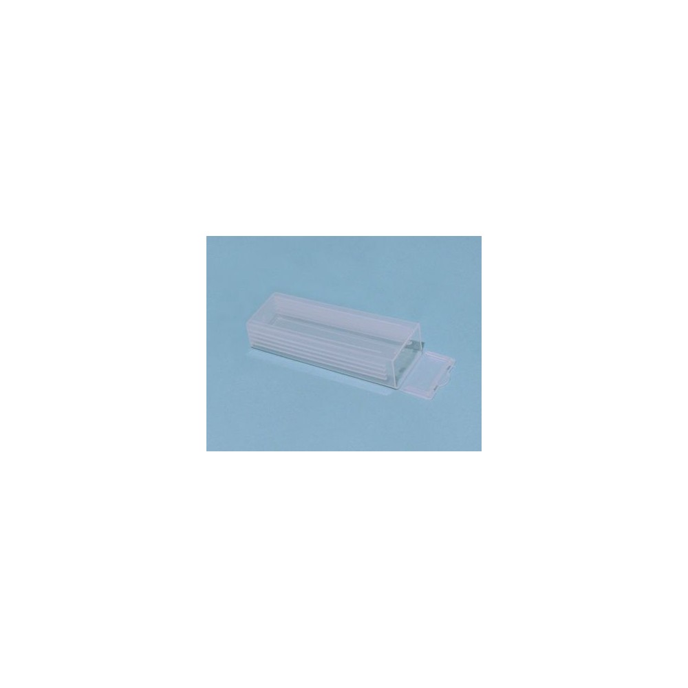 Caja guardar portaobjetos plástico BPG-008. Capacidad 5 piezas