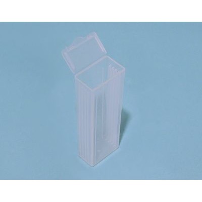 Capsa guardar portaobjectes plàstic BPG-008. Capacitat 5 peces