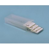 Caja guardar portaobjetos plástico BPG-008. Capacidad 5 piezas