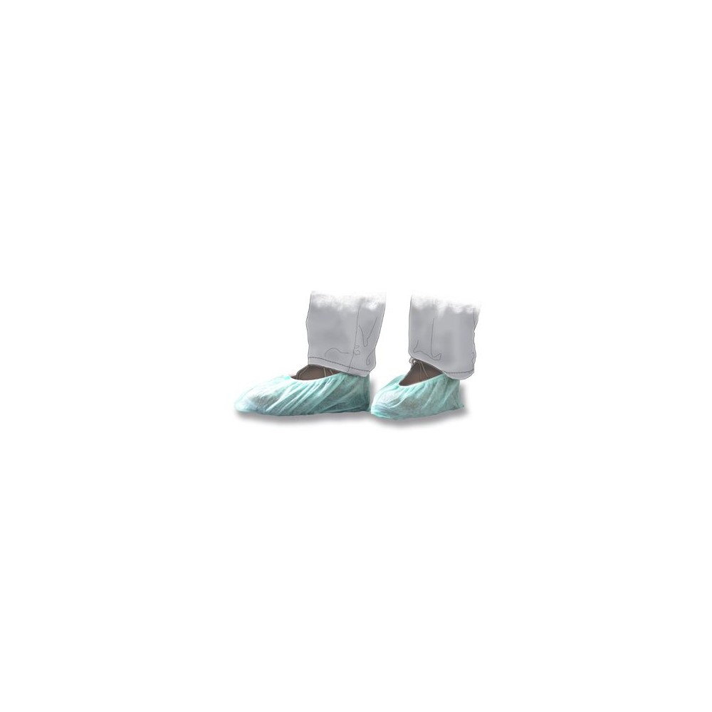 Protectores zapatos desechables polipropileno. Caja 100 unidades