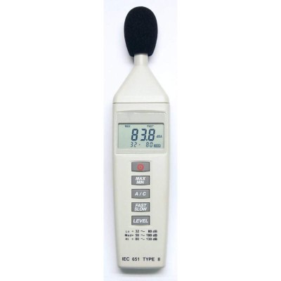 Sonòmetre digital Tenmars TM-102. Escala autorang 30-130 dB