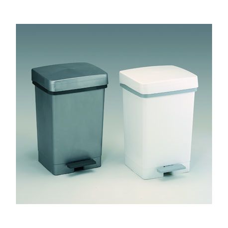 28 liter plastic trash can. Lid and pedal 330x290x490 mm