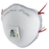 Mascaretes autofiltrants FFP3 amb vàlvula 3M 8833. Capsa 10 unitats
