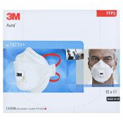 Mascaretes autofiltrants partícules FFP3 amb vàlvula. Capsa 12 unitats