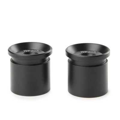 Oculars estereomicroscopi Edublue ED-6020. Parell HWF 20x/10mm