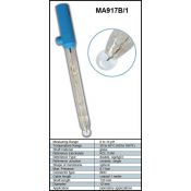 Electrodo pH universal MA-917B1. Vidrio con electrolito KCl 3'5M