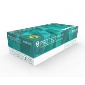 Guants examen nitril talla 7-8 mitjans. Capsa 100 unitats