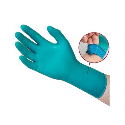 Guants un sol ús protecció química Ansell Microflex 93-260. Capsa 50 unitats
