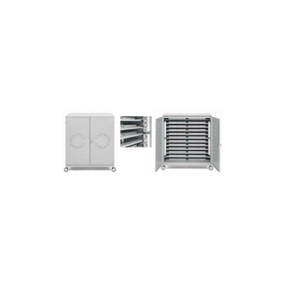 Armari carregador ordinadors MMO-1100. Capacitat 24 PCs o 36 NBs