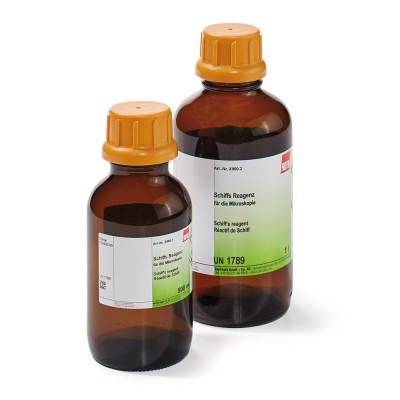 Reactivo Schiff CR-X900. Frasco 500 ml