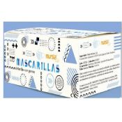 Mascaretes un sol ús polipropilè. Capsa 50 unitats