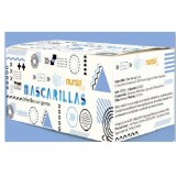 Mascaretes un sol ús polipropilè. Capsa 50 unitats