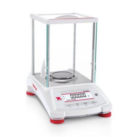 Pioneer PX-125-D analytical balance. Capacity 82 grams in 0.01 mg