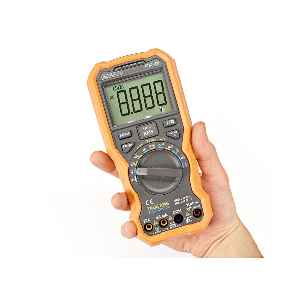 Multímetre digital Hibok-85. VCC-VCA-ACC-ACA-OHM-hFe