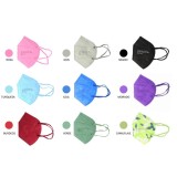 Mascaretes autofiltrants FFP2 colors sense vàlvula. Pack 20 unitats